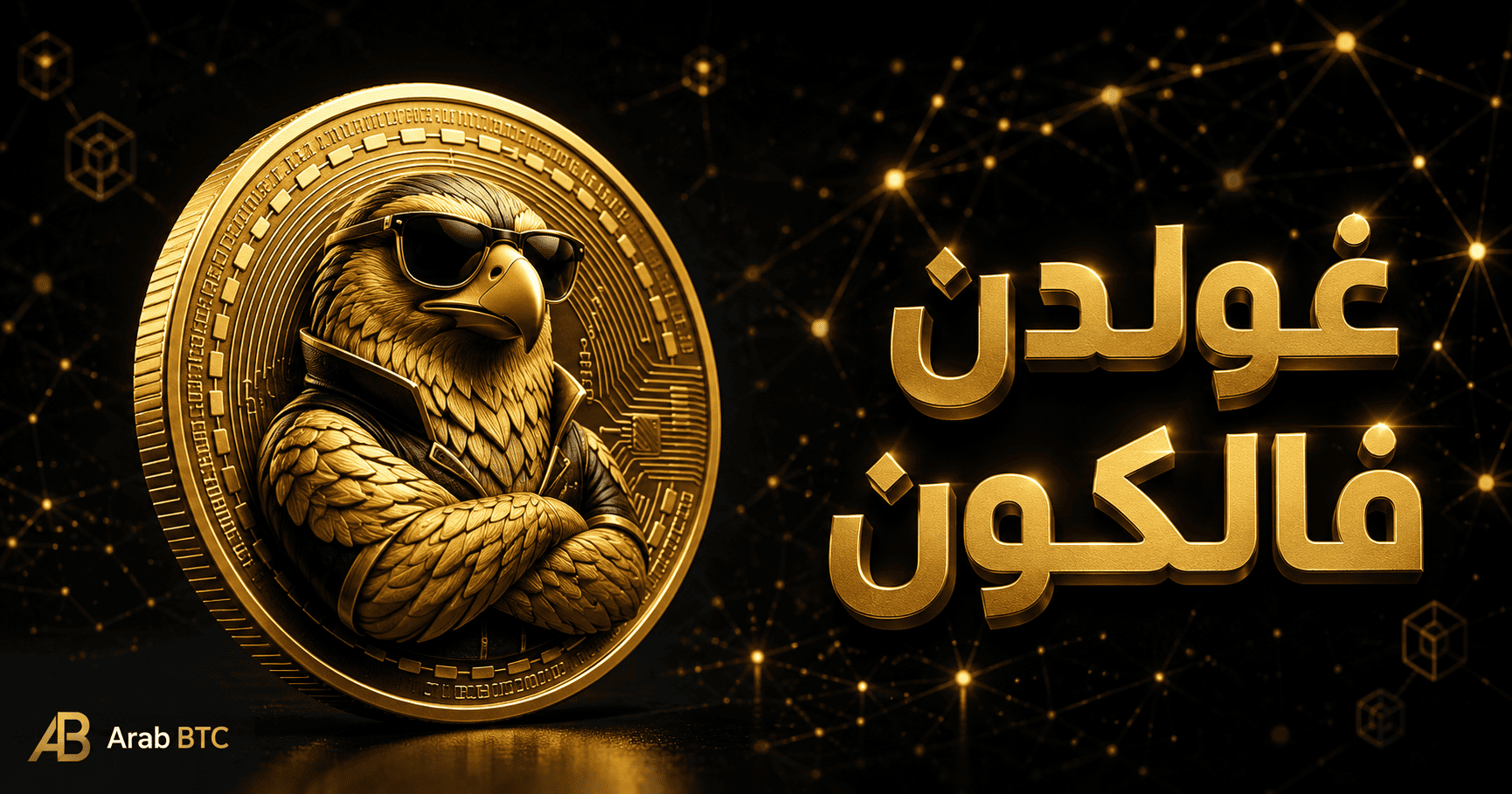 Golden Falcon (GDF): توكن Web3 يطلق مساعداً أمنياً وArabGPT ونظام ARX للـ Staking قبل أي جمع تمويل